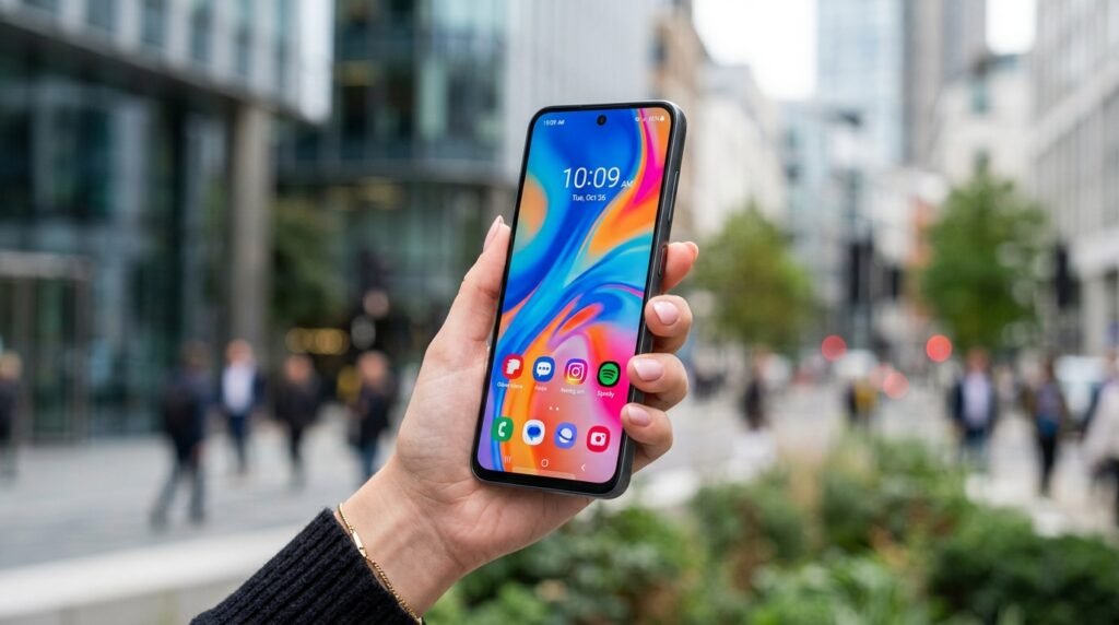 Samsung_Galaxy_A16_held_hand_202607041933-1024x572 Motorola Moto e14 Vale a Pena Comprar em 2026?