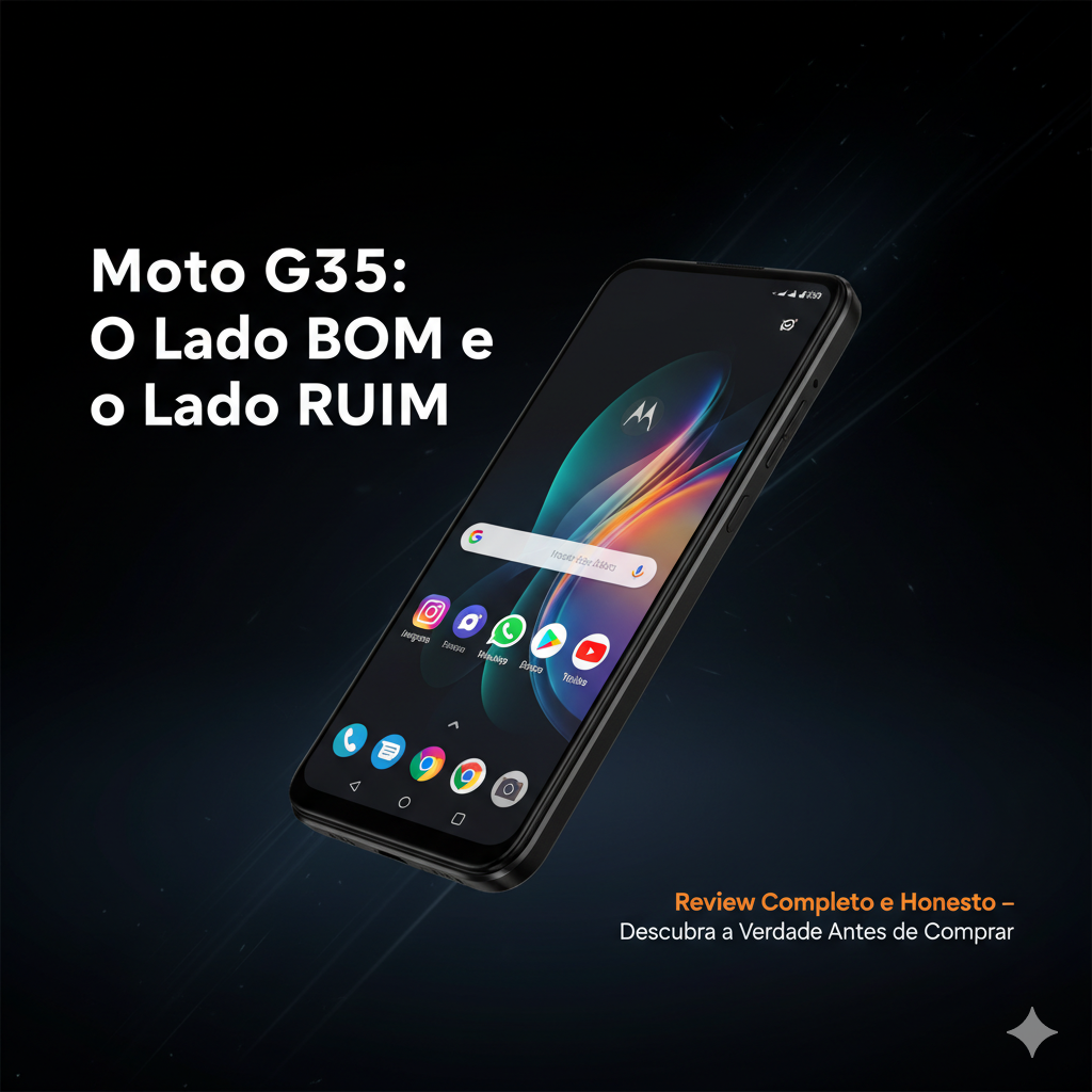Moto G35: O Lado BOM e o Lado RUIM