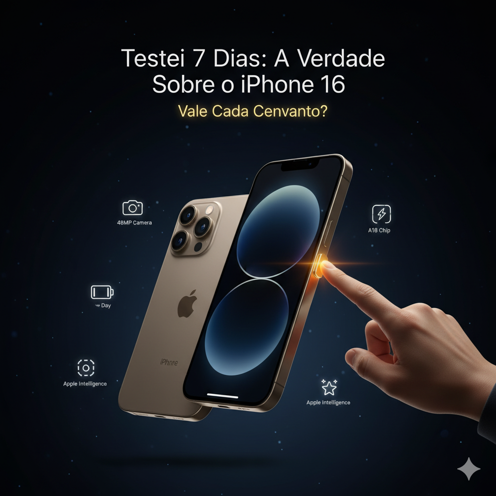 Testei o iPhone 16 por 7 dias