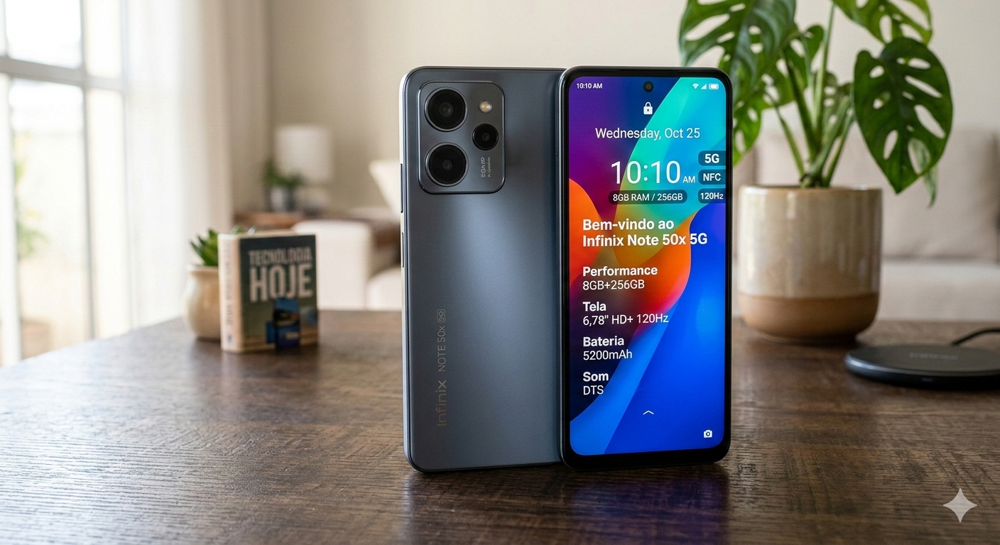 Descubra o Infinix Note 50x Entrega Desempenho e Qualidade