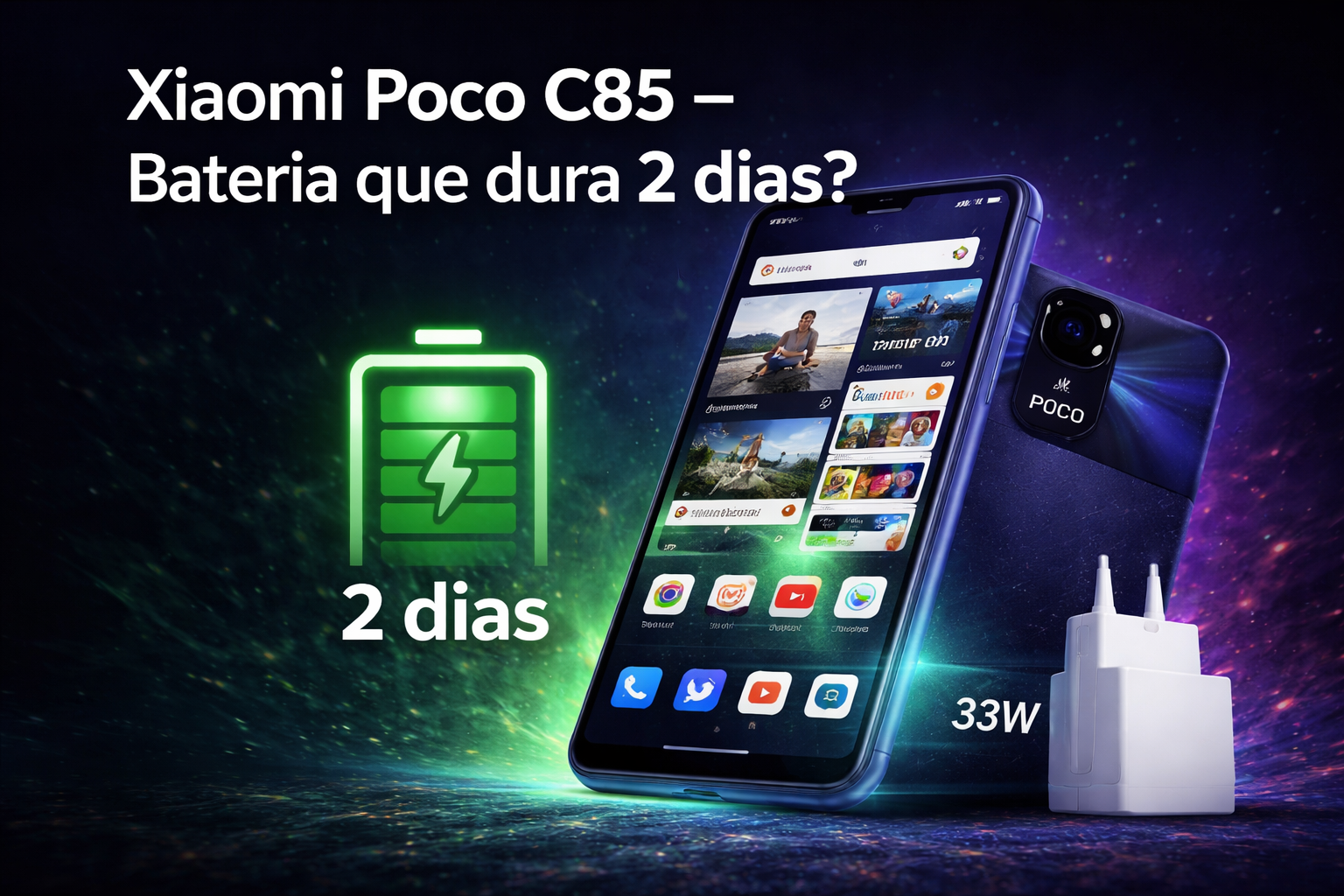 A Verdade do Xiaomi Poco C85: Cera que presta?