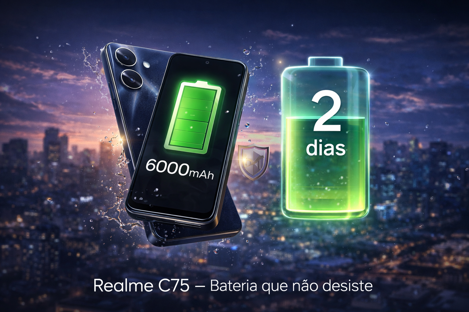 Realme C75 Bateria 6000mAh: O Monstro que Não Desiste