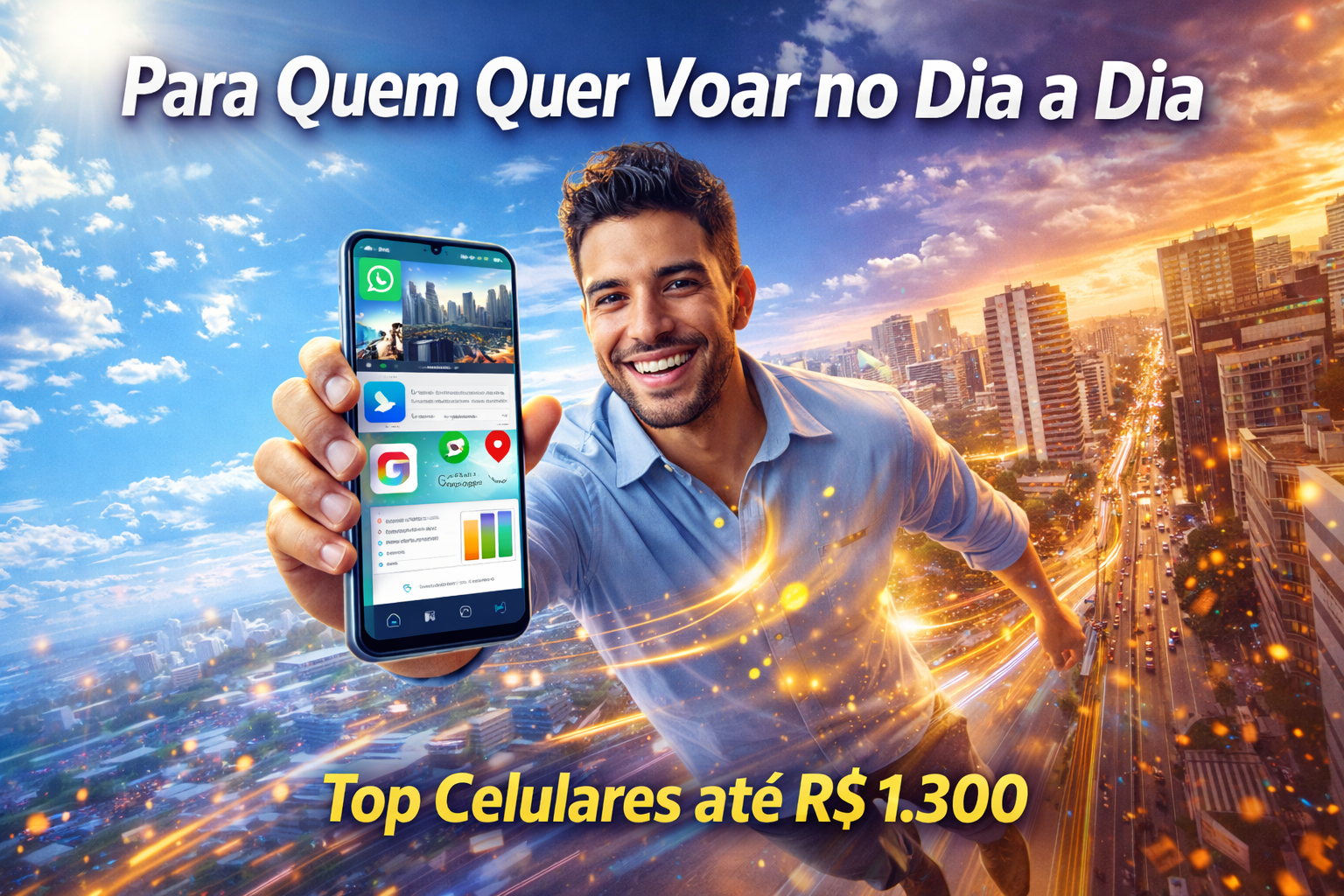 Para Quem Quer Voar no Dia a Dia: Top Celulares até R$ 1.300