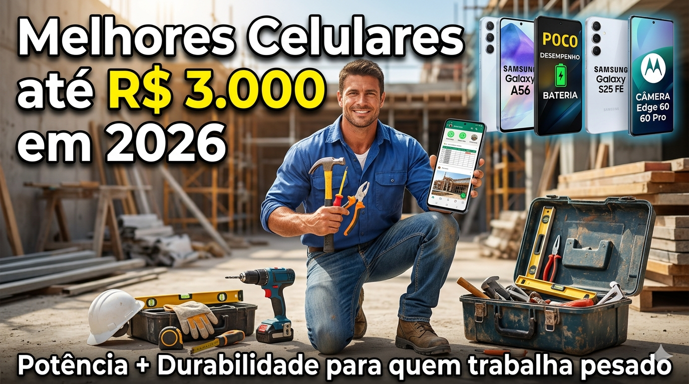 Melhores Celulares até R$ 3.000