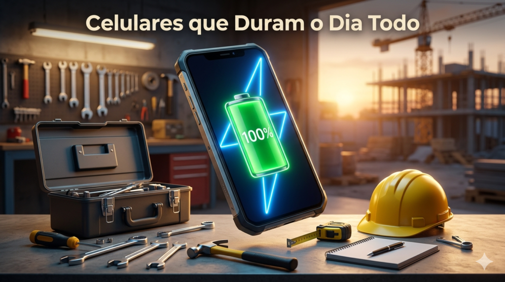 Melhores Celulares com Boa Bateria em 2026: Ranking dos que Duram o Dia Todo