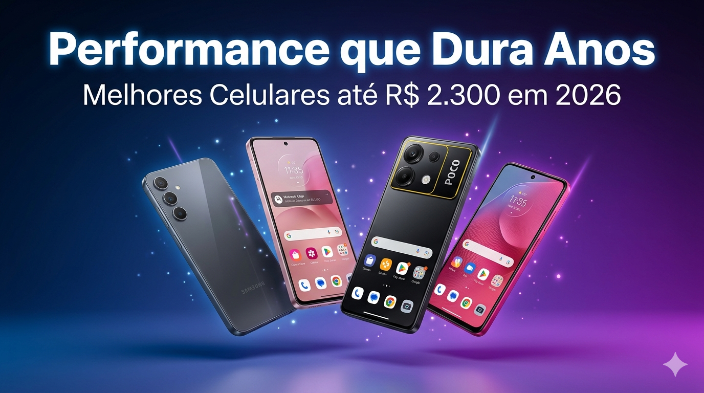 Performance que Dura anos : Celular até R$ 2.300