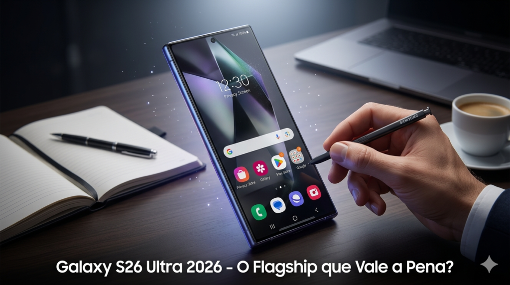 Review Completo Galaxy S26 Ultra 2026: Vale a Pena o Flagship da Samsung?