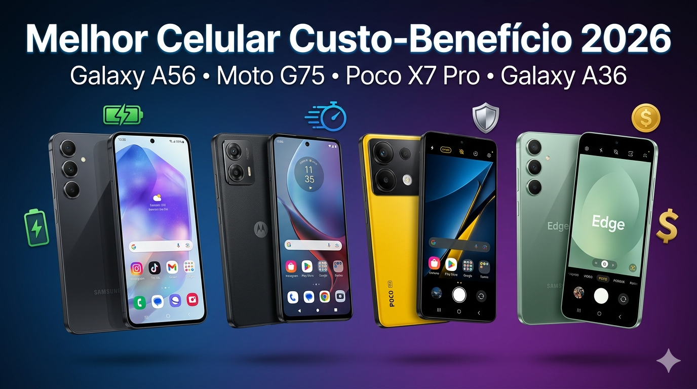 Melhor celular Xiaomi 2026: Qual comprar hoje?