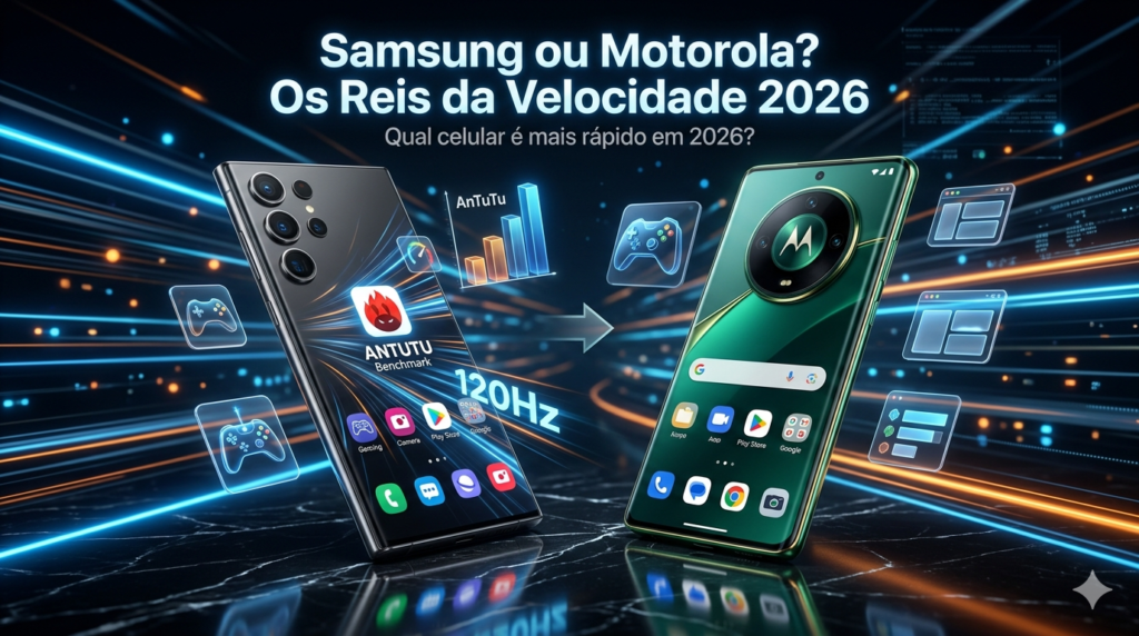 Samsung ou Motorola? Os Reis da Velocidade