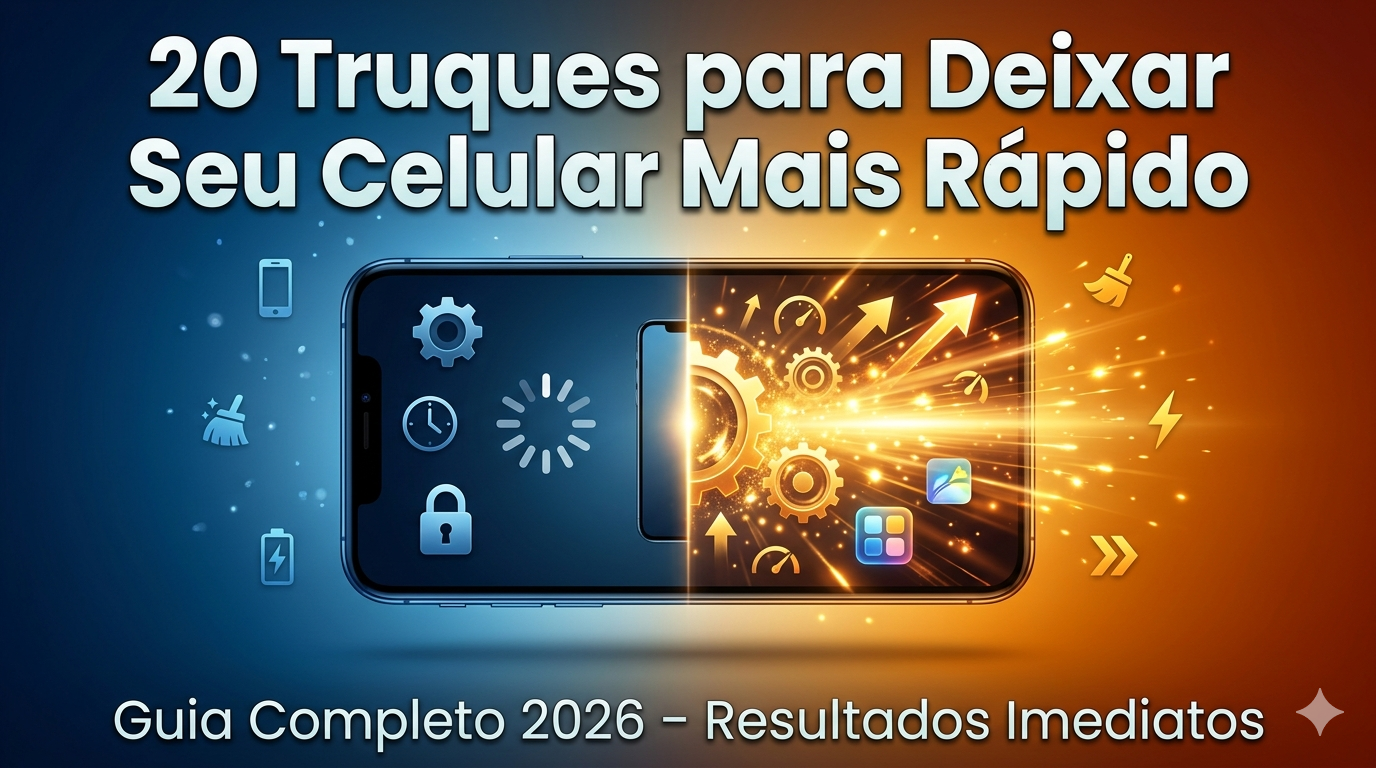 Deixar Seu Celular Mais Rápido: com 20 Truques