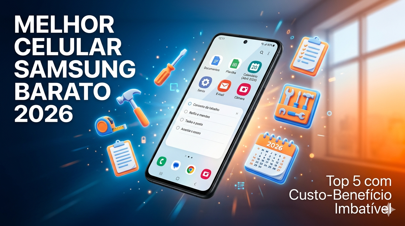 Melhor celular Samsung barato em 2026 (Top lista)